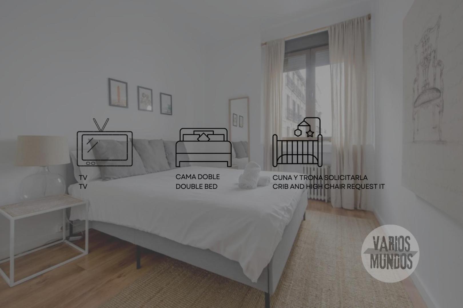 Luxury Apartamento De 5Hab En El Centro De Madryt Zewnętrze zdjęcie